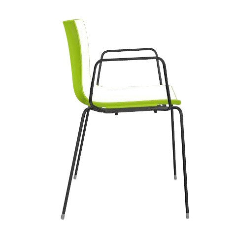 Catifa 46 0251 Armchair Bicolour Frame Black